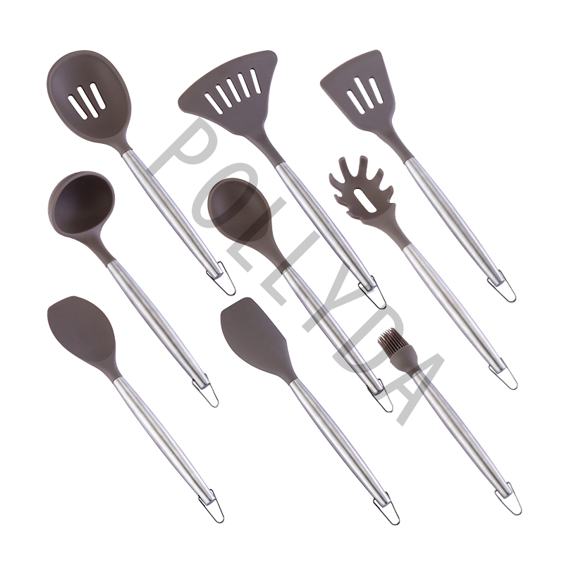 Stainless Steel handle Silicone kitchenware SS-003