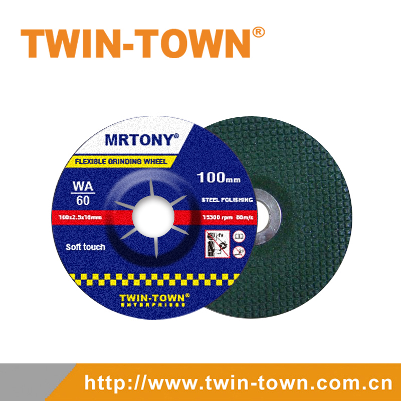 WA Flexible Grinding Wheel for Stainless Steel / Inox