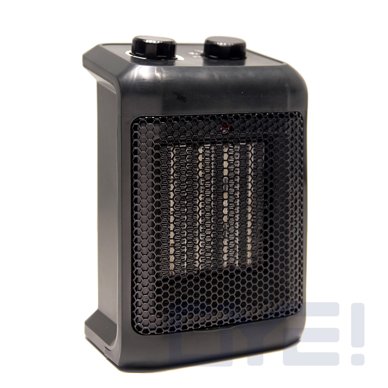 Black PTC heater with 1500W for home/office/family use/2020 design style/portable ceramic heater