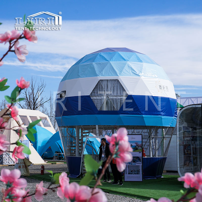 Glamping Tents, Glamping Tent Luxury Hotel, Steel Dome Tent