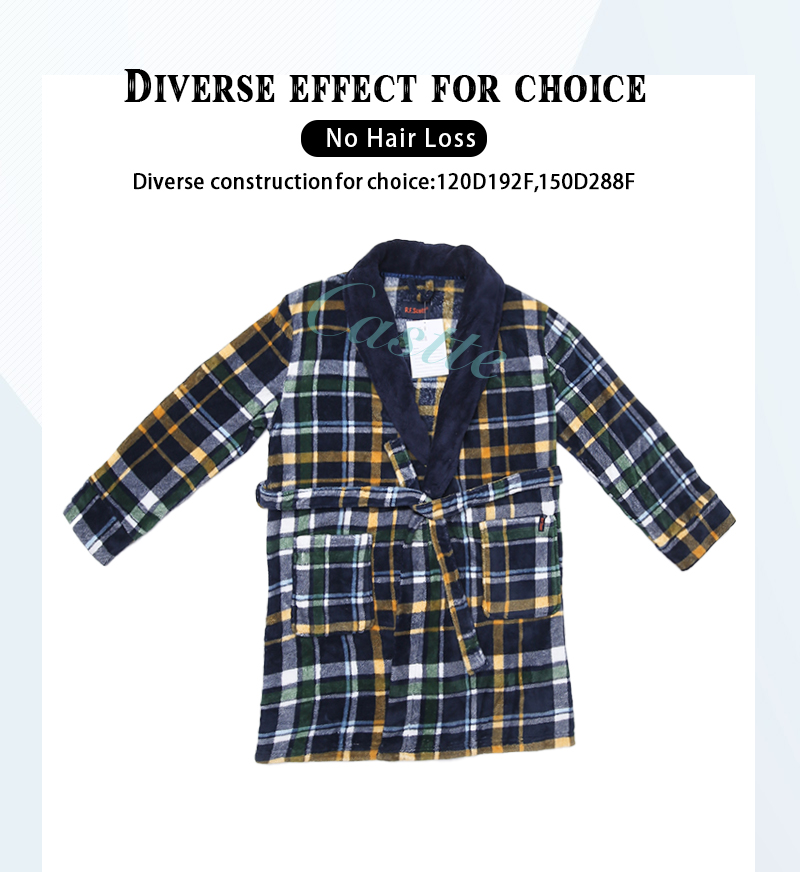 Mens shawl robe