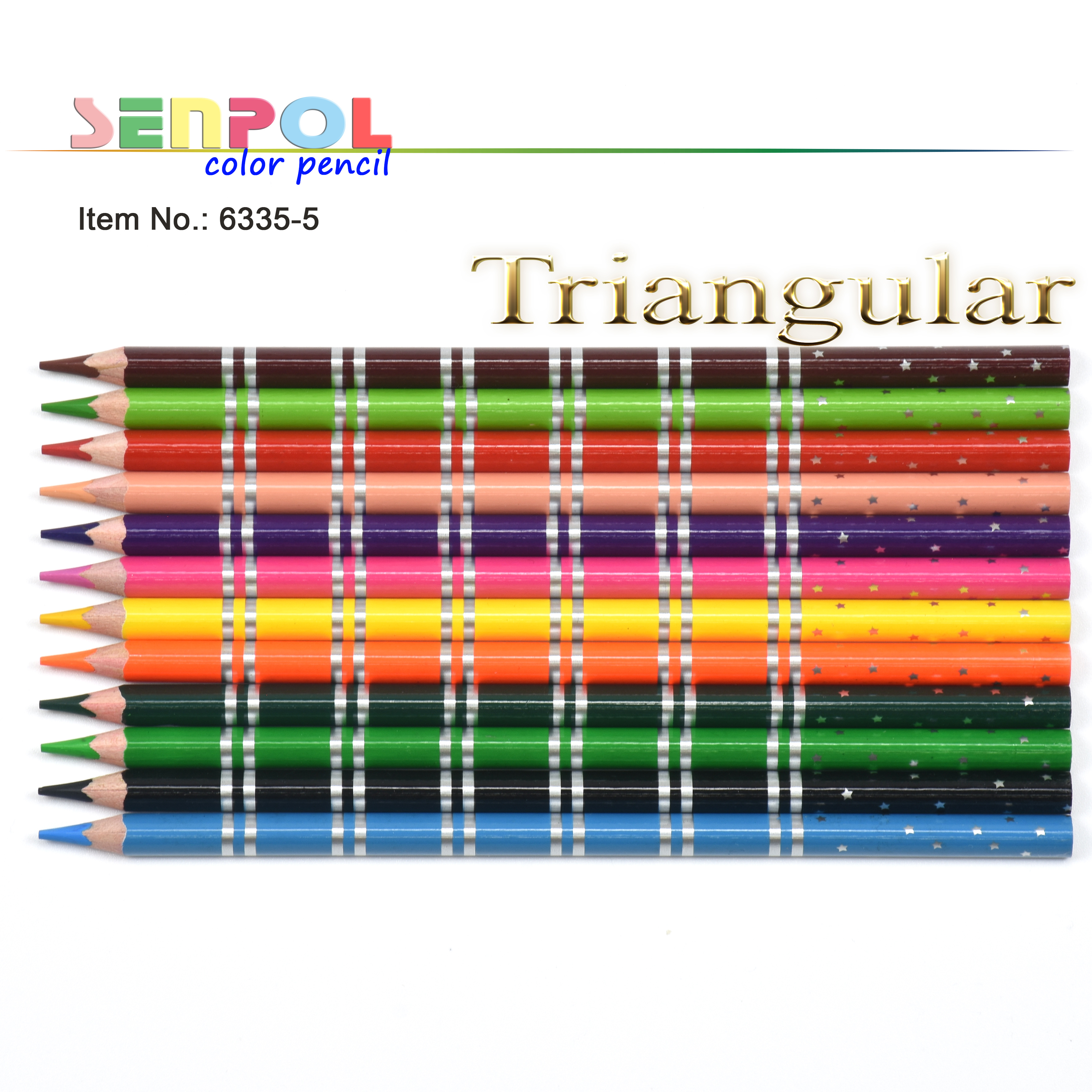 Color pencil with heat transfer