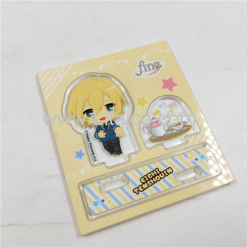 Anime boy acrylic decoration
