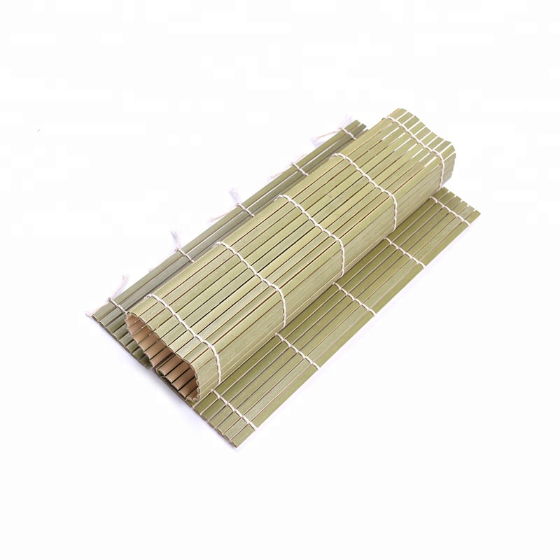 Japanese Square Bamboo Sushi Roller Mat Sushi Maker Tools Rolling Mat Kit
