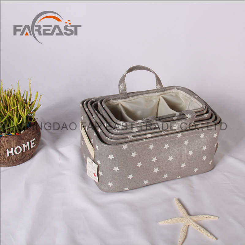 Set of 6 Rectangle bathroom Waterproof Storage Caddy