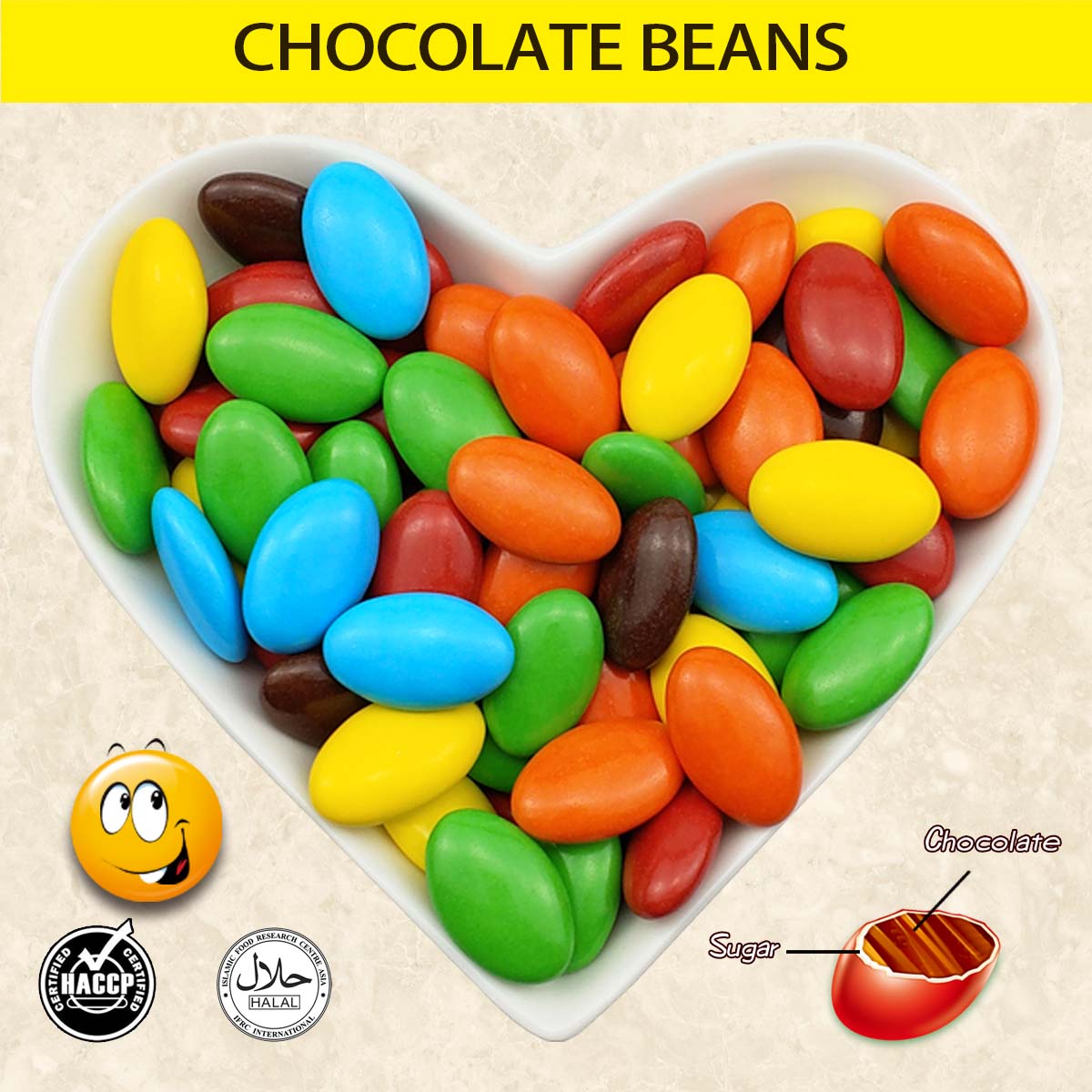 Arab Halal Candy Chocolate Beans