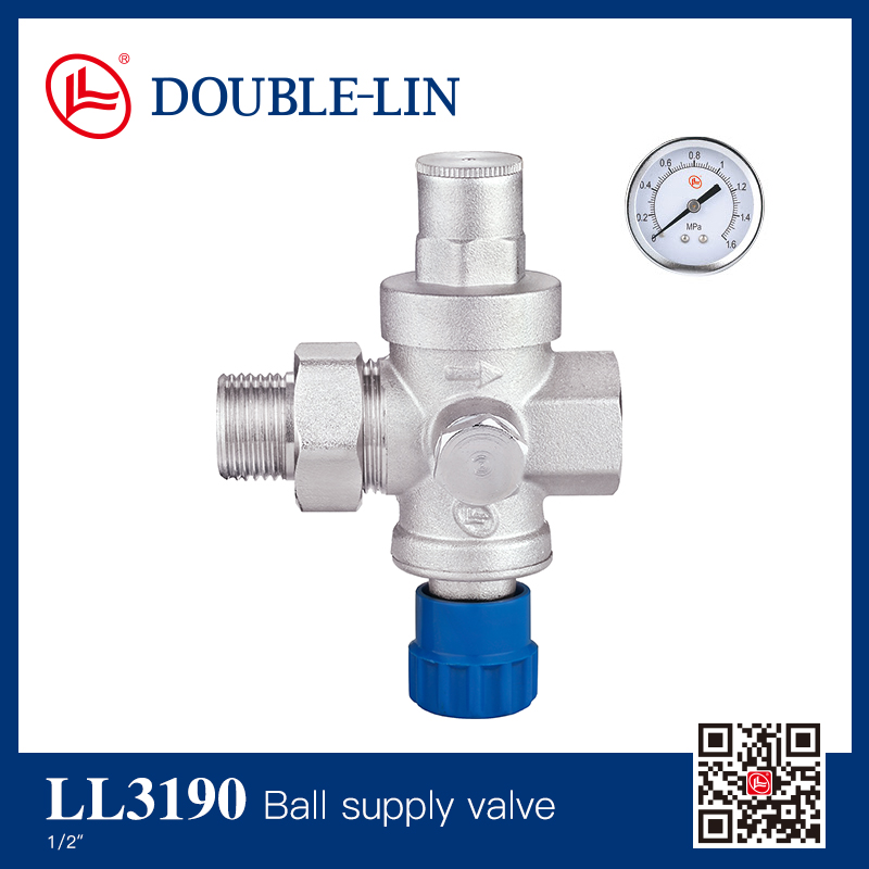 Brass supply valve