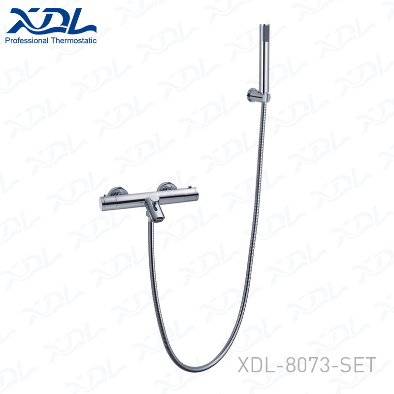 Thermostatic shower set