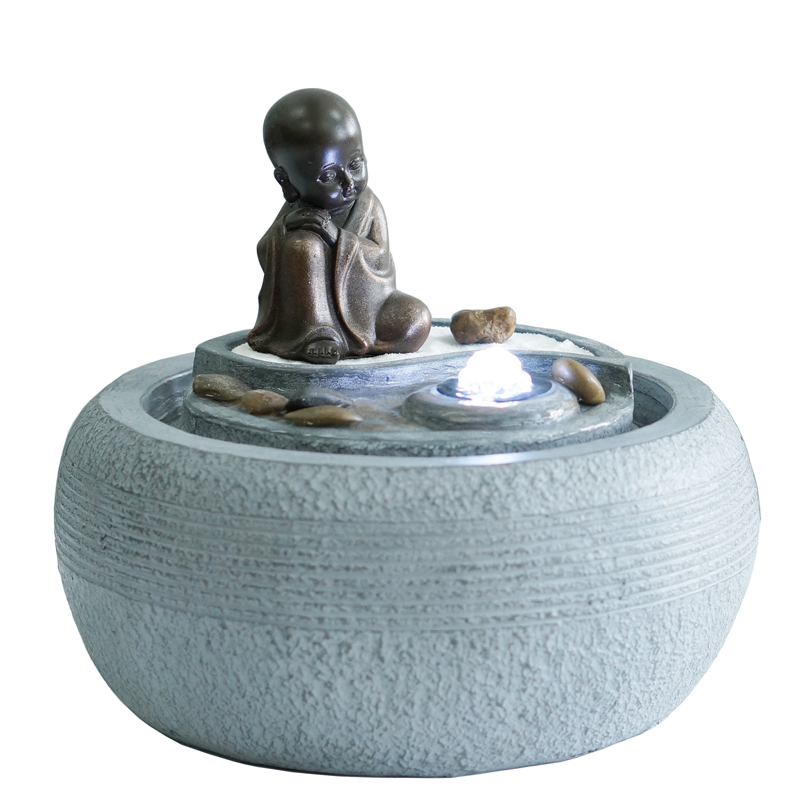 table top water fountain