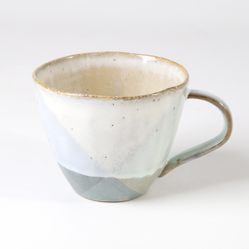 Overlap reactive glaze mug, terra cotta,340ml