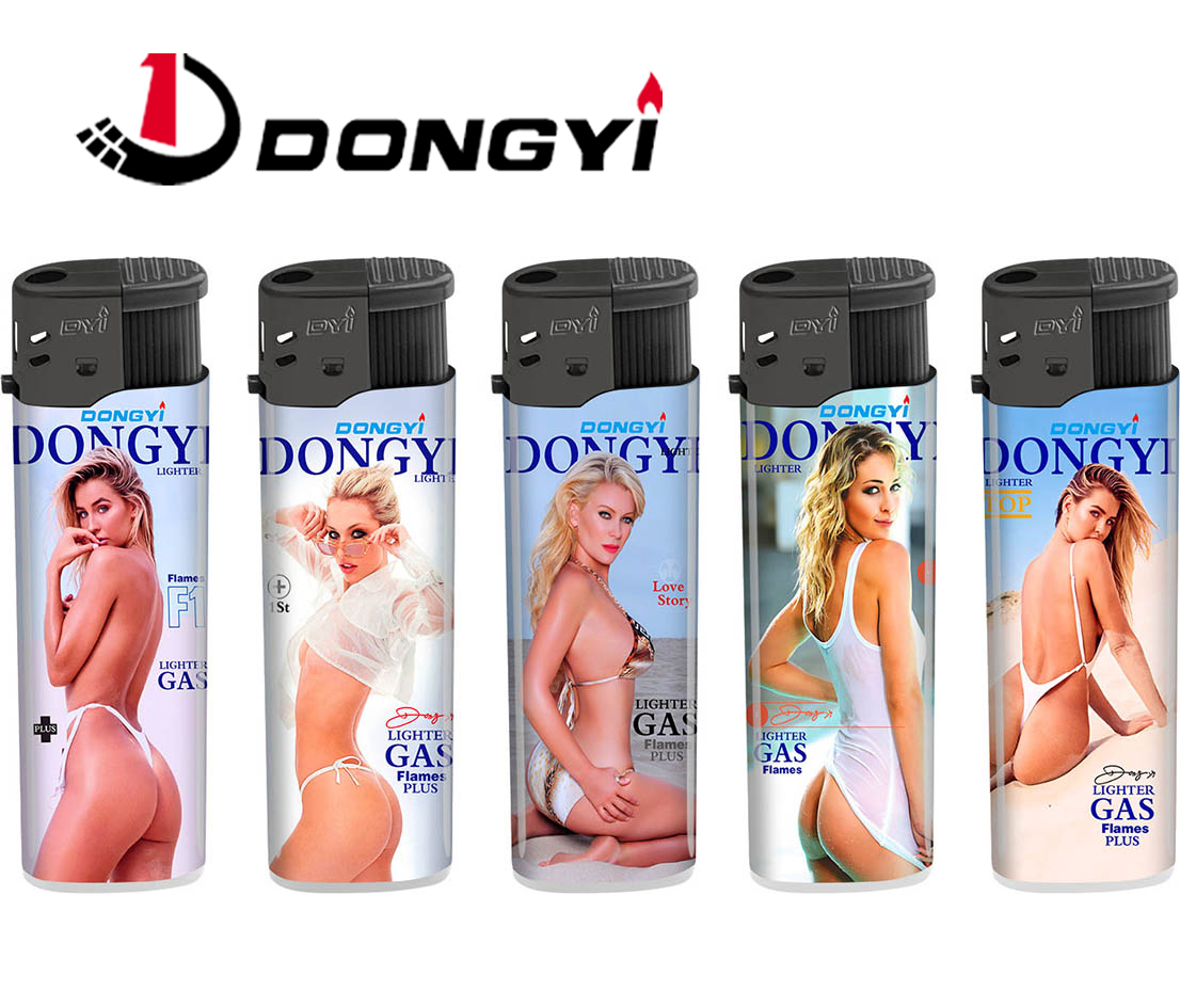 Cheap Cigarette Disposable/Refillable Flint Lighter encendedor