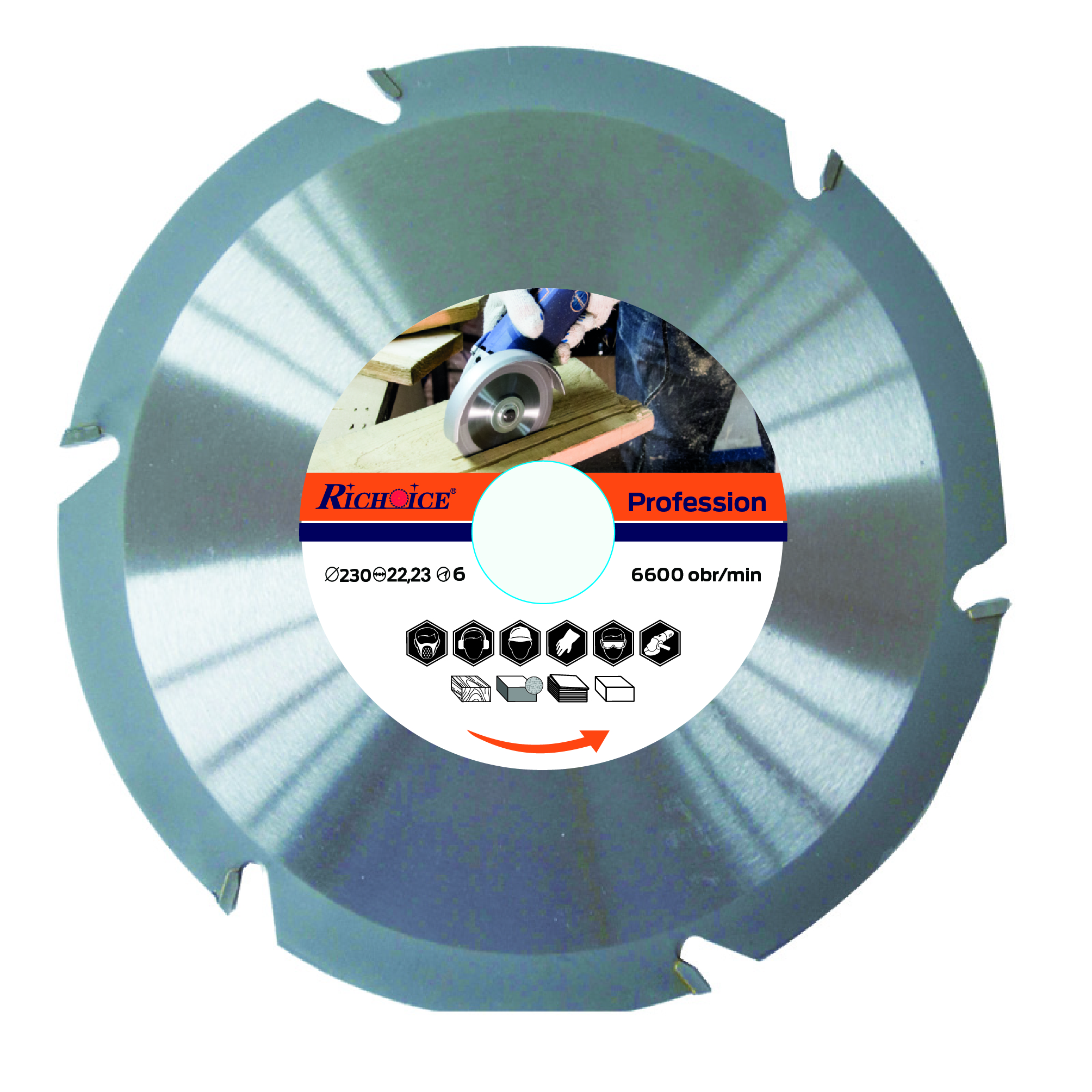 3T/6T TCT Saw Blade