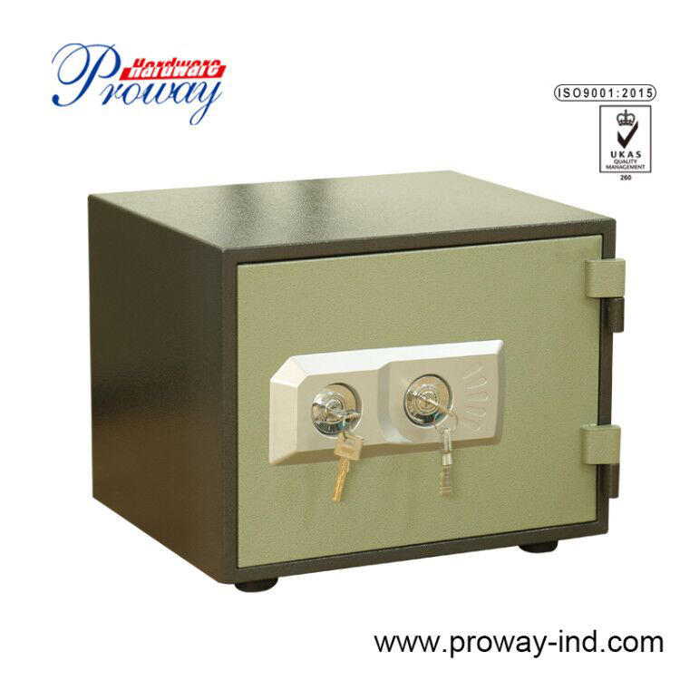 Key lock fireproof safe box