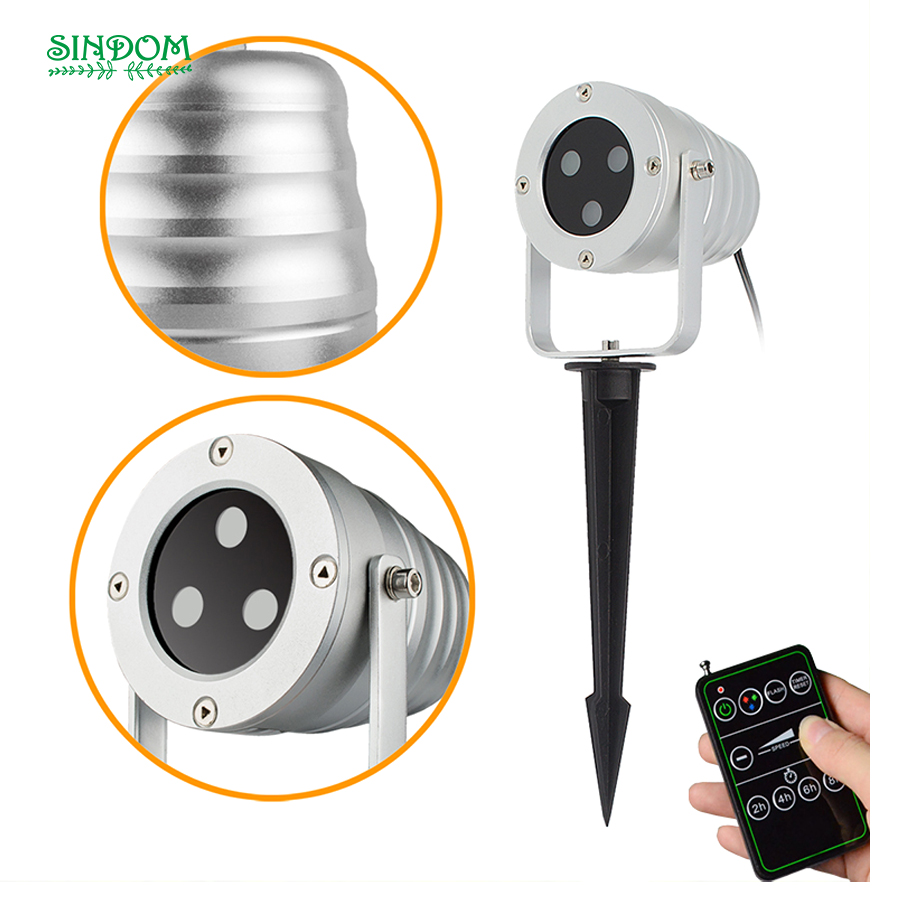 Festival outdoor garden remote control decorative laser projector