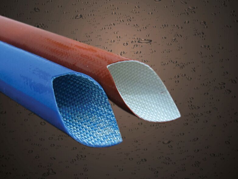 Silicone rubber fiberglass sleeving