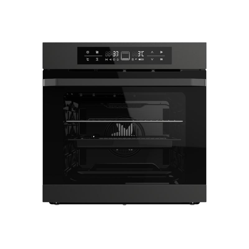 Vatti Chinabest E750112-O1H4F 600mm 24 Inch Electric Single Wall large capacity Oven 12 Cooking Functions Deluxe 360° ROTISSERIE with Sensitive Touch Control model 2020