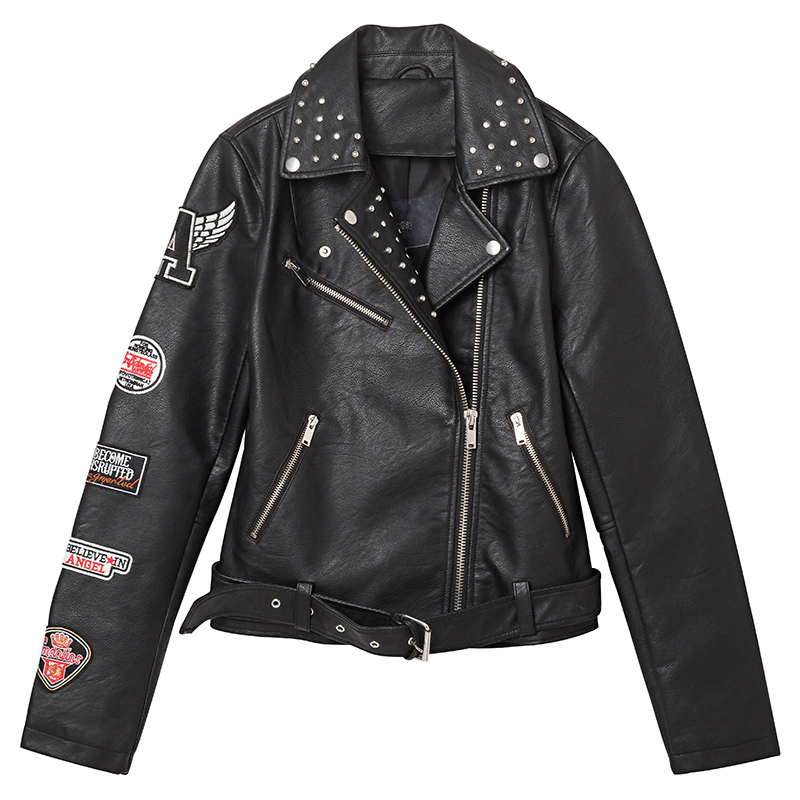 Womens Pu Jkt