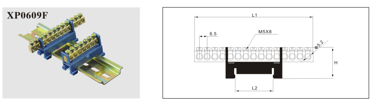 copper terminal block series