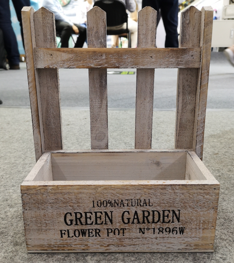 Wooden planter
