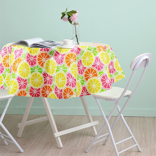 Composite non-woven flannel printed tablecloth EU and US style eco-friendly