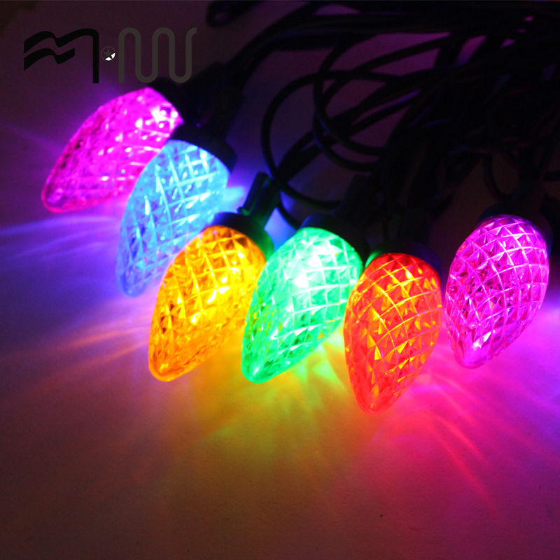LED C9 String Light Factory fair price strawberry string light Xmas light CSA UL standard