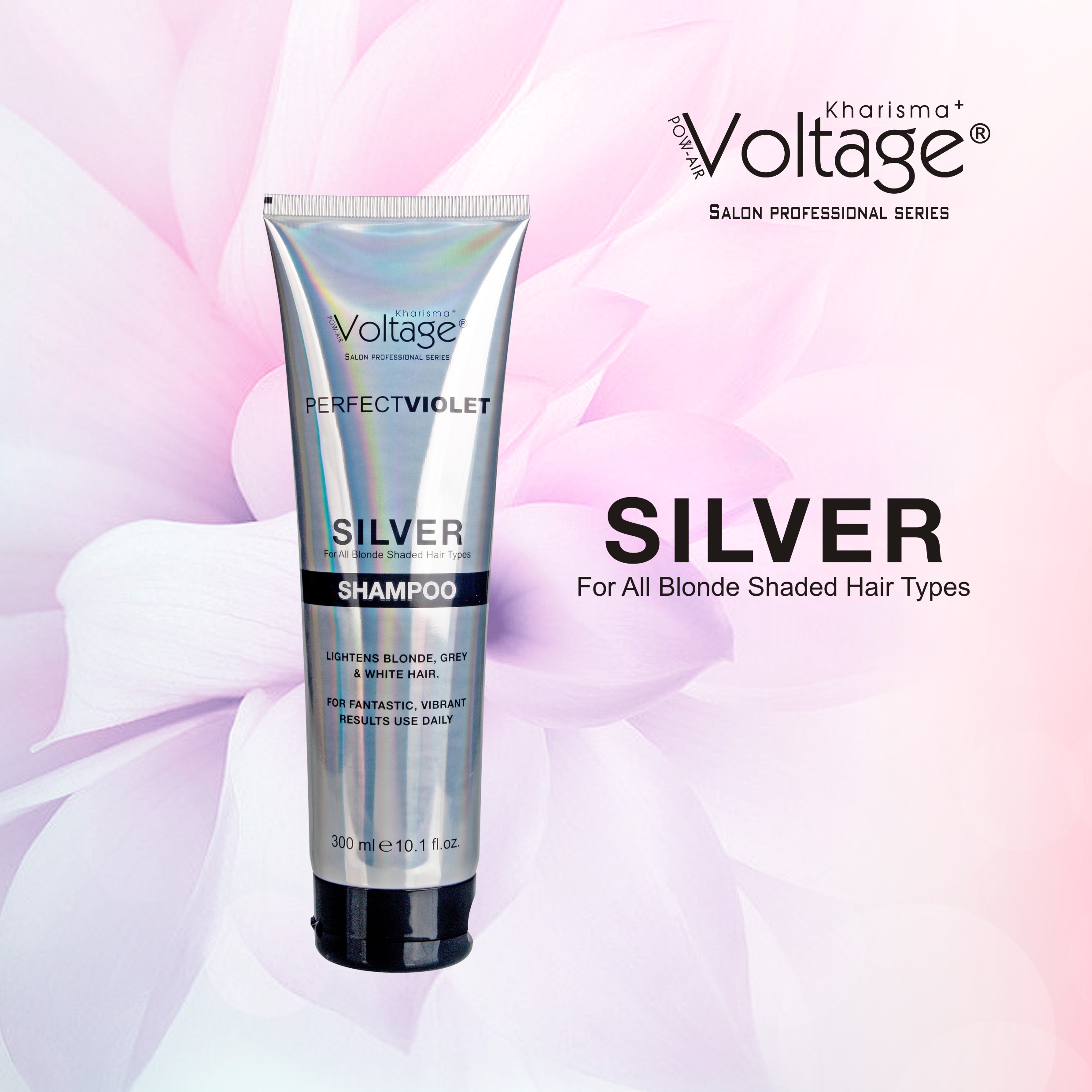 Kharisma Voltage Color Extend Blondage Color Depositing Purple Shampoo For Blonde Hair Neutralizes Brassy Tones In Blonde Hair