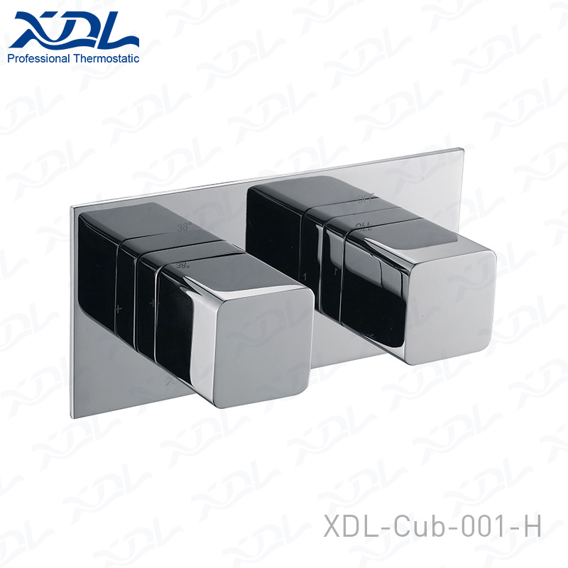 Concealed thermostatic shower mixer