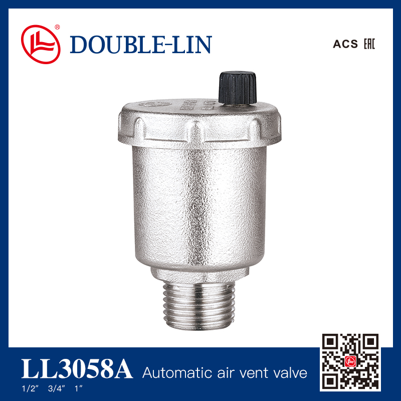 Brass automatic air vent valve