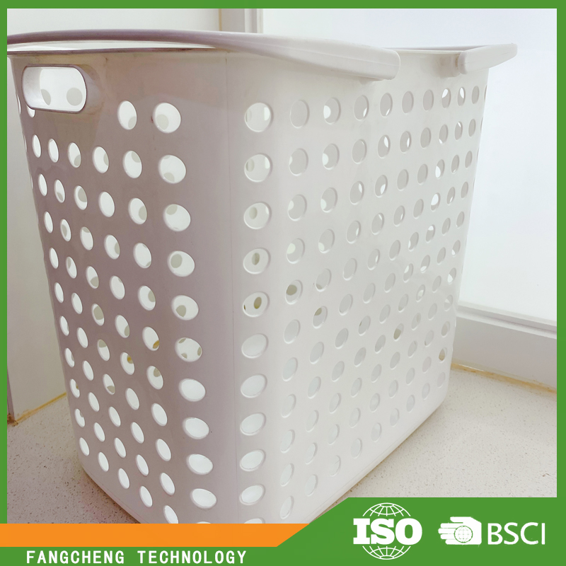 plastic laundry basket