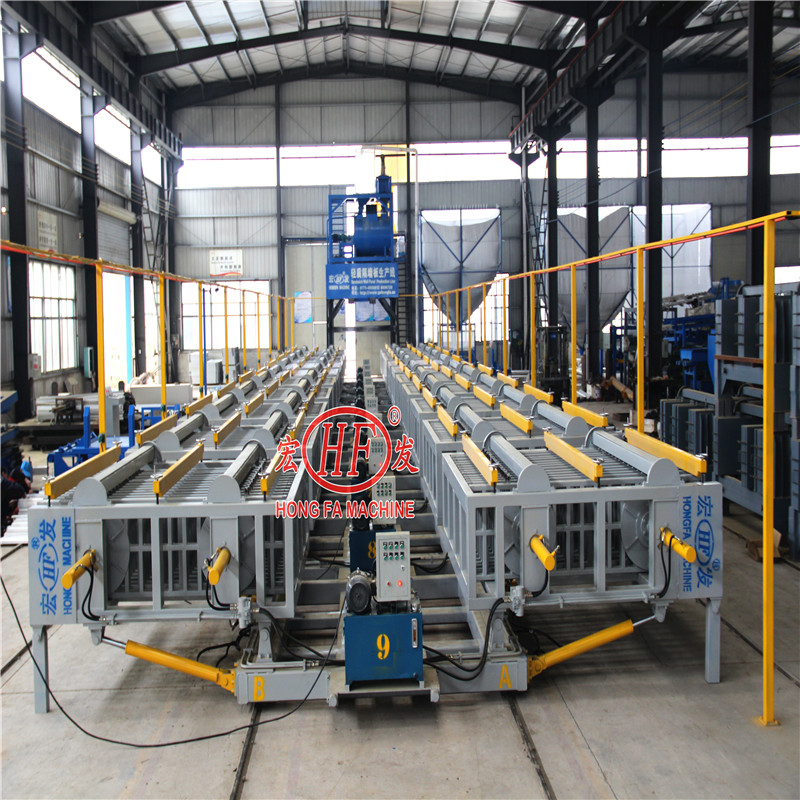 Precast concrete wall panel machine/EPS sandwich wall panel making machine/lightweight concrete wall panel forming machine