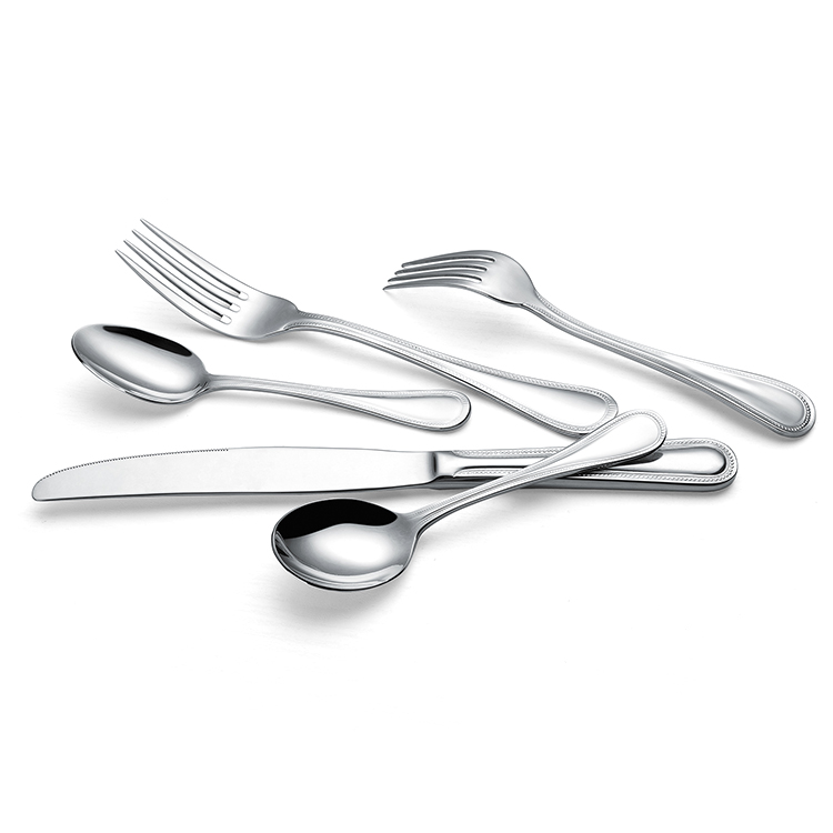 Tableware Silverware Set Stainless Steel Cutlery Dinner Royal Silver Cutlery Set