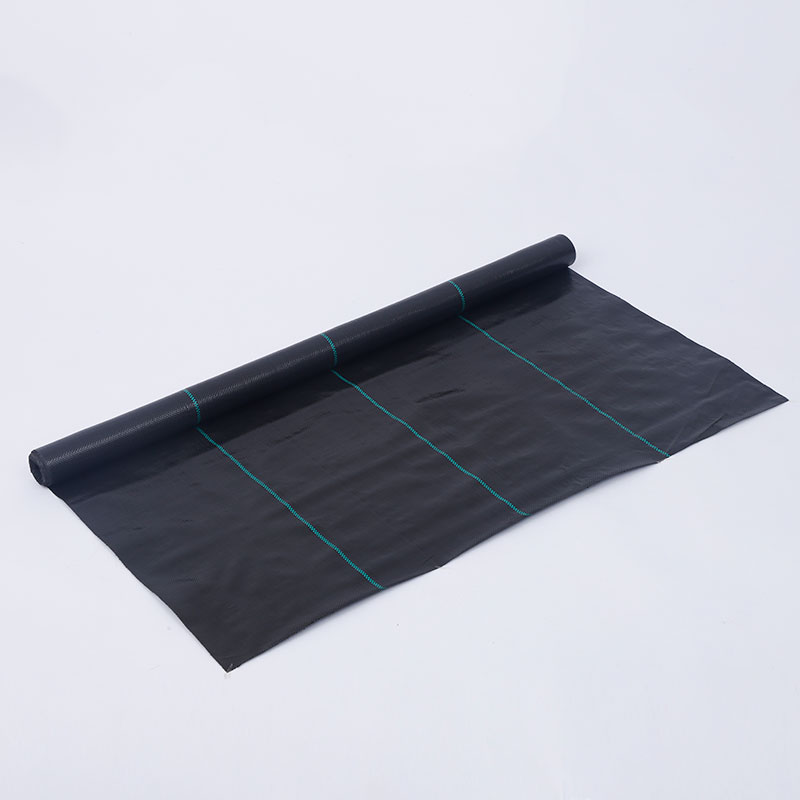 high quality black PP woven control weed mat