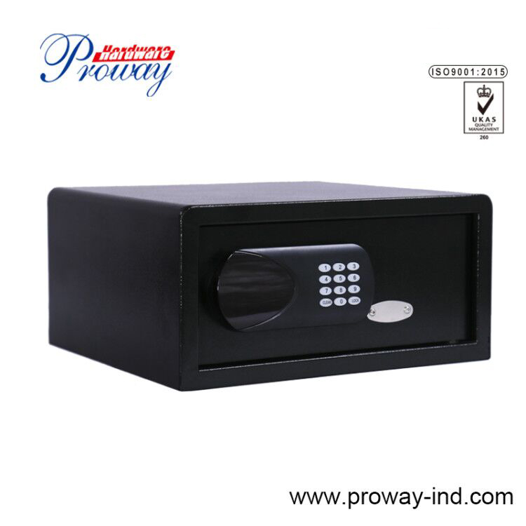 Hotel safe with LCD display