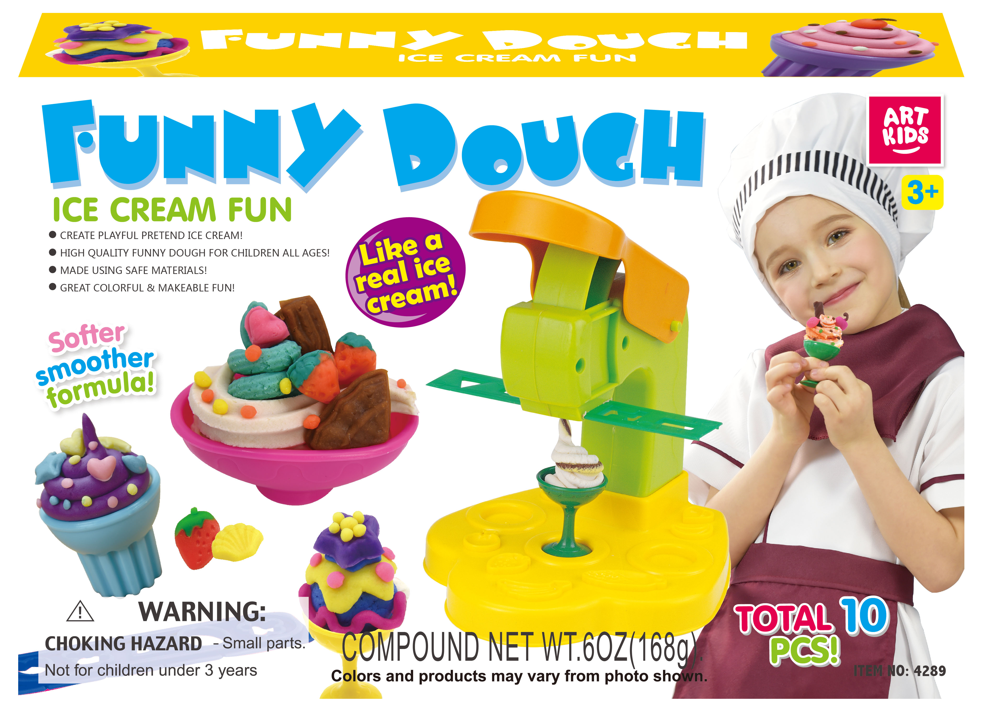 Play Dough Ice Cream Fun