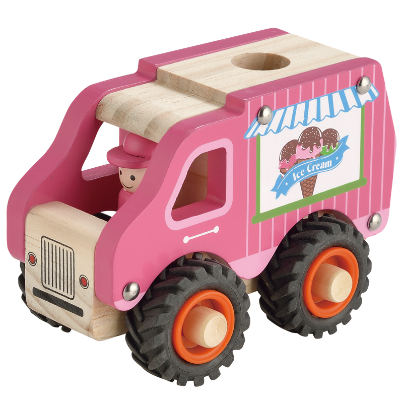 Wooden car for Ice Cream