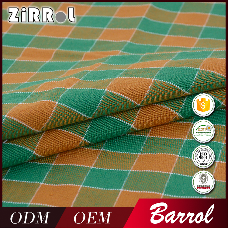 100% Poly Yarn Dyed Mini Matt Fabric For School Uniform