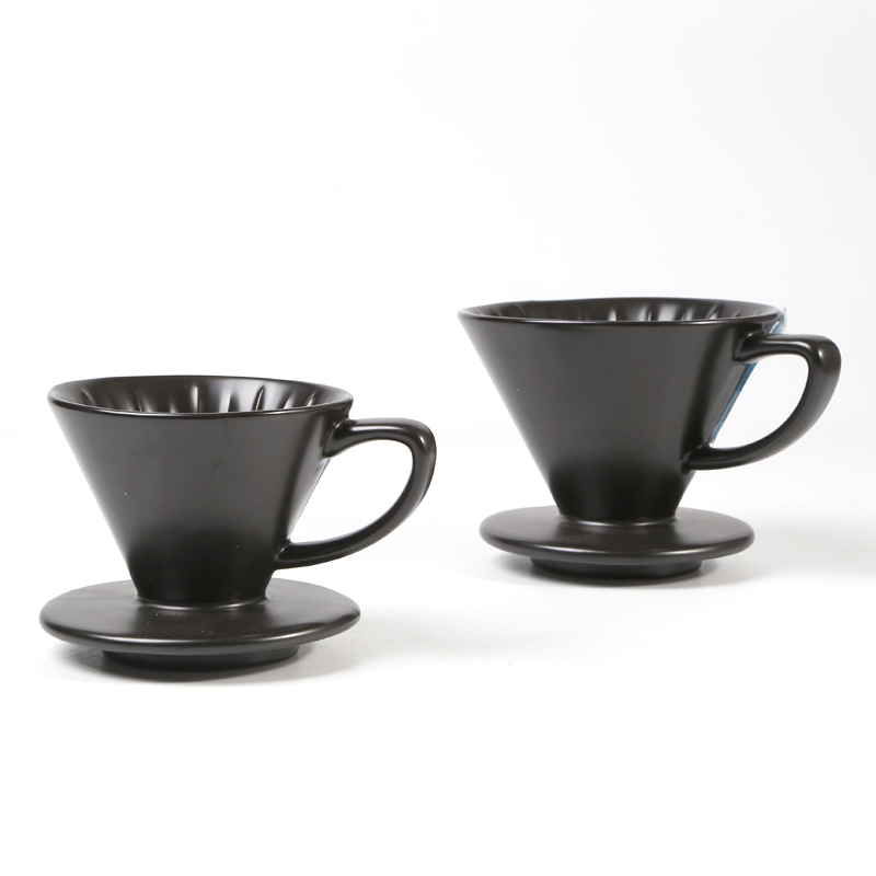 Coffee filter, matte glaze