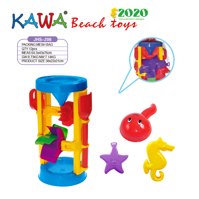 Big water wheel sets in backpack