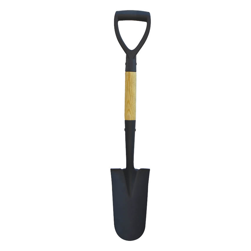 mini wooden handle shovel