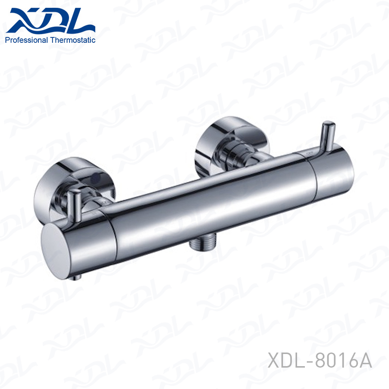 Cool touch thermostatic shower mixer