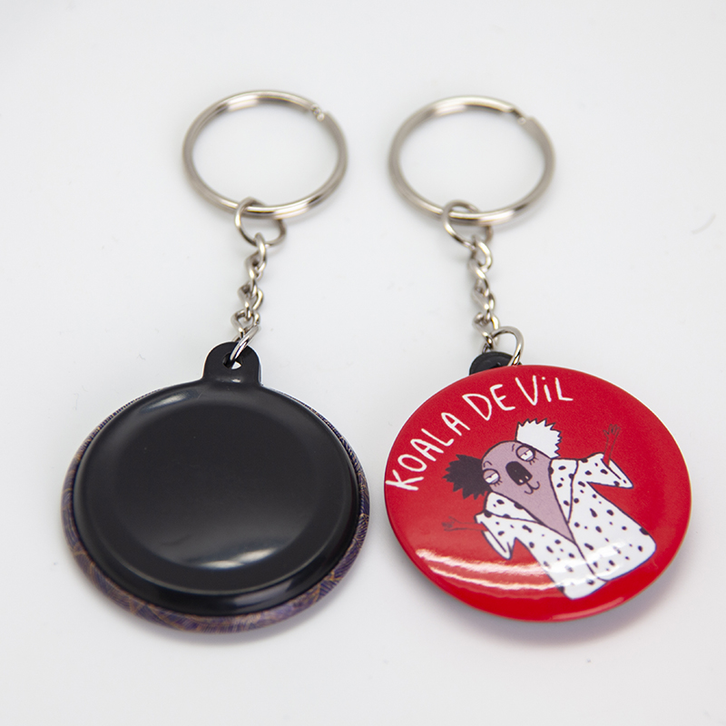 Wholesale High Quality TALENT Promotional Gift DIY Plastic Keychain Key Ring Key Holder