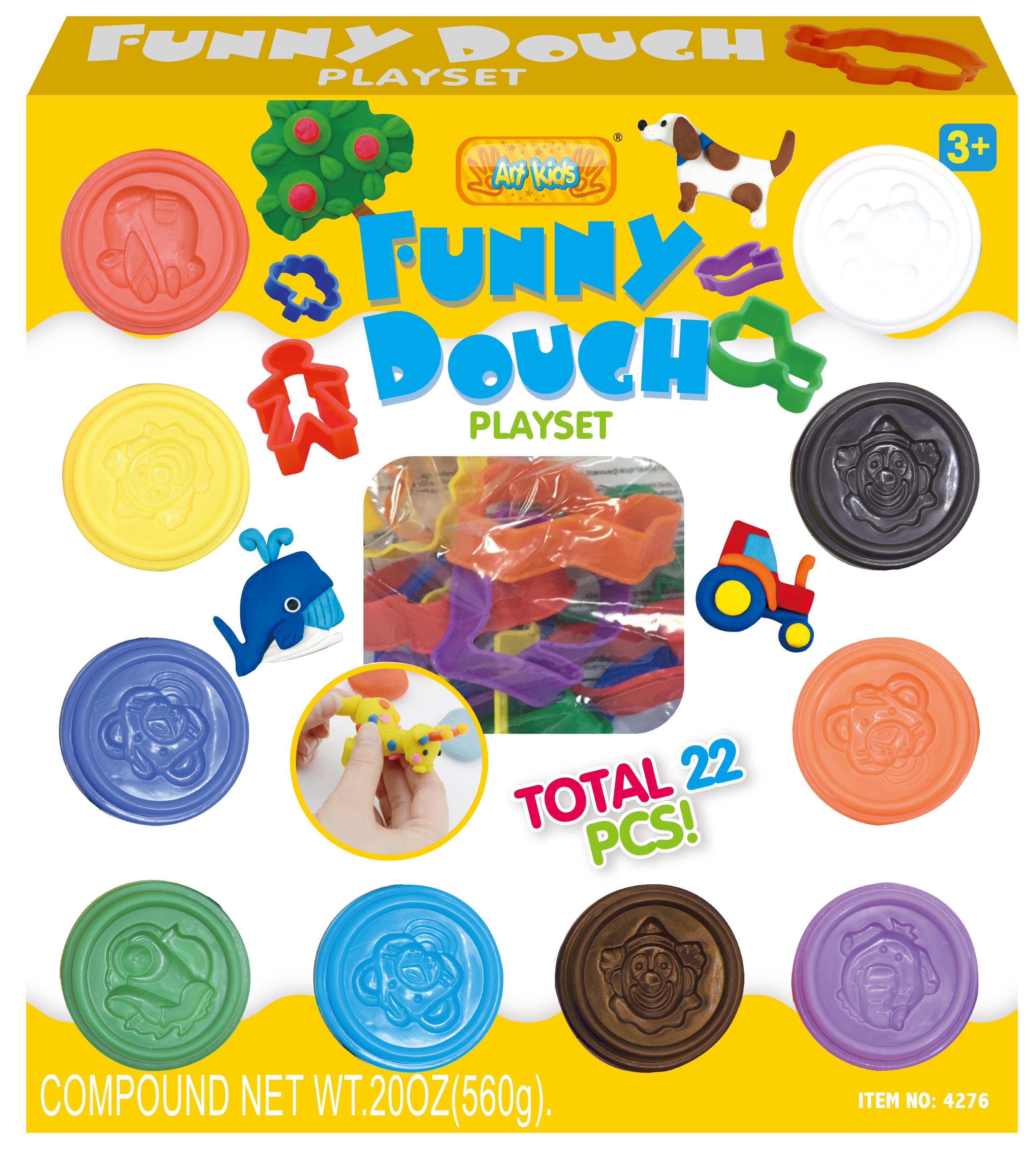 Play Dough Cut Mould Set