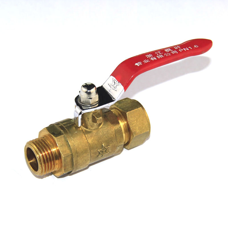 Brass Valve Male Polished