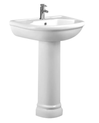 Pedestal basin