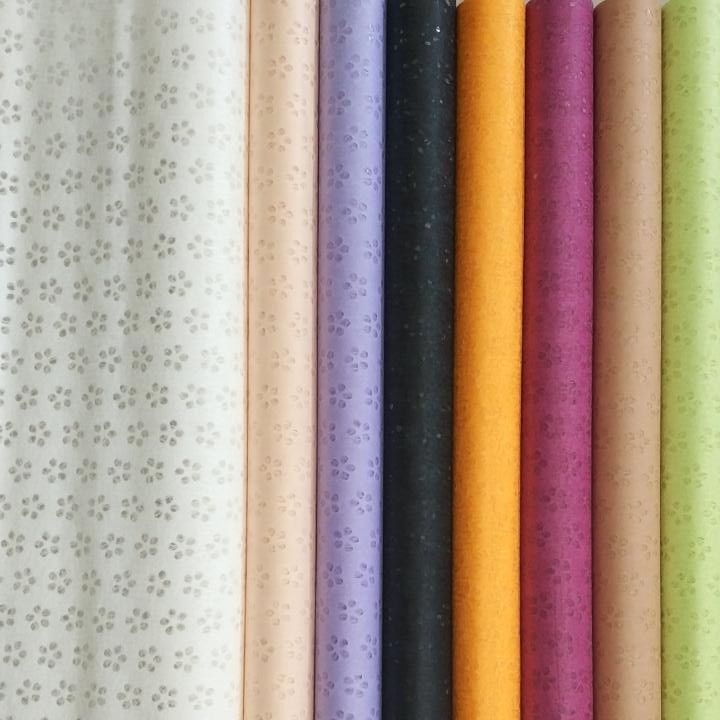 multi colors bopp film laminated water proof eco friendly natural flower wrapping paper