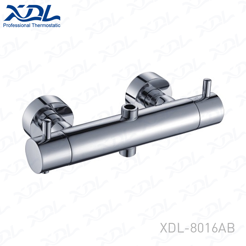 Cool touch thermostatic shower mixer