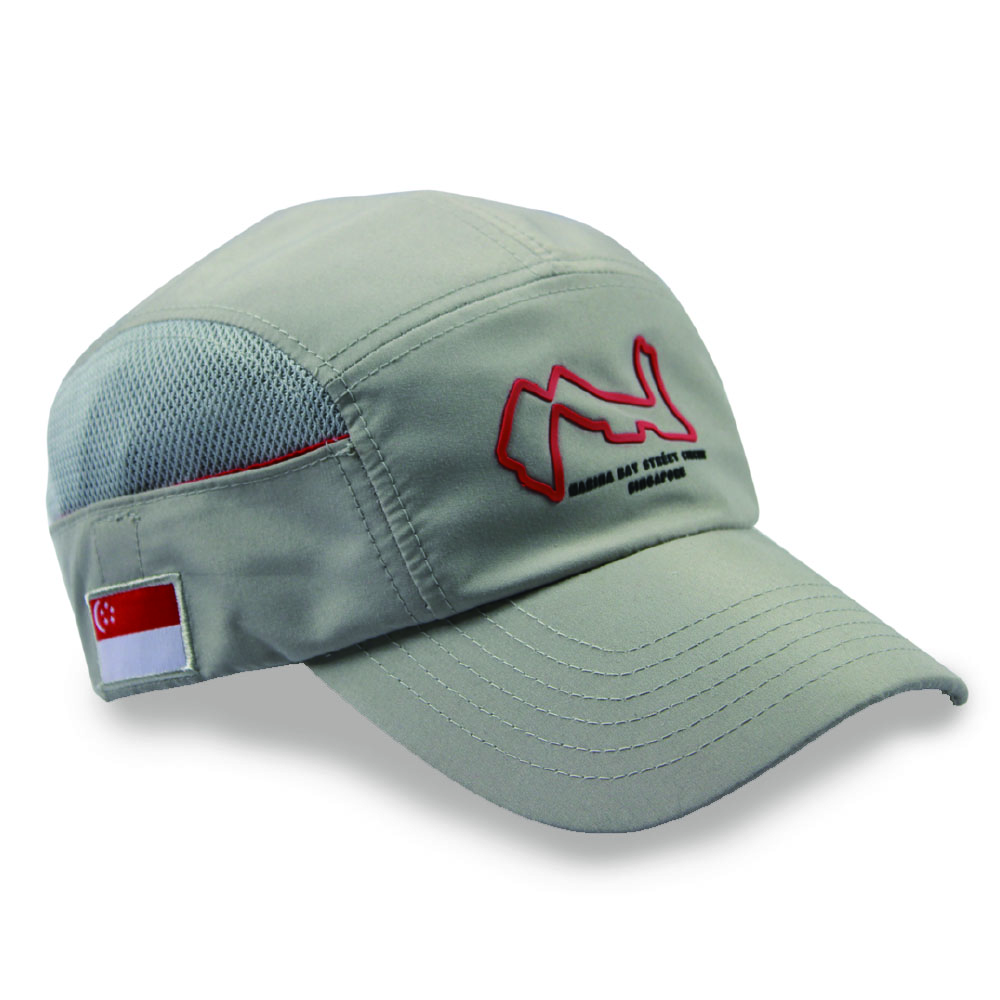 Micro fiber polyester running cap