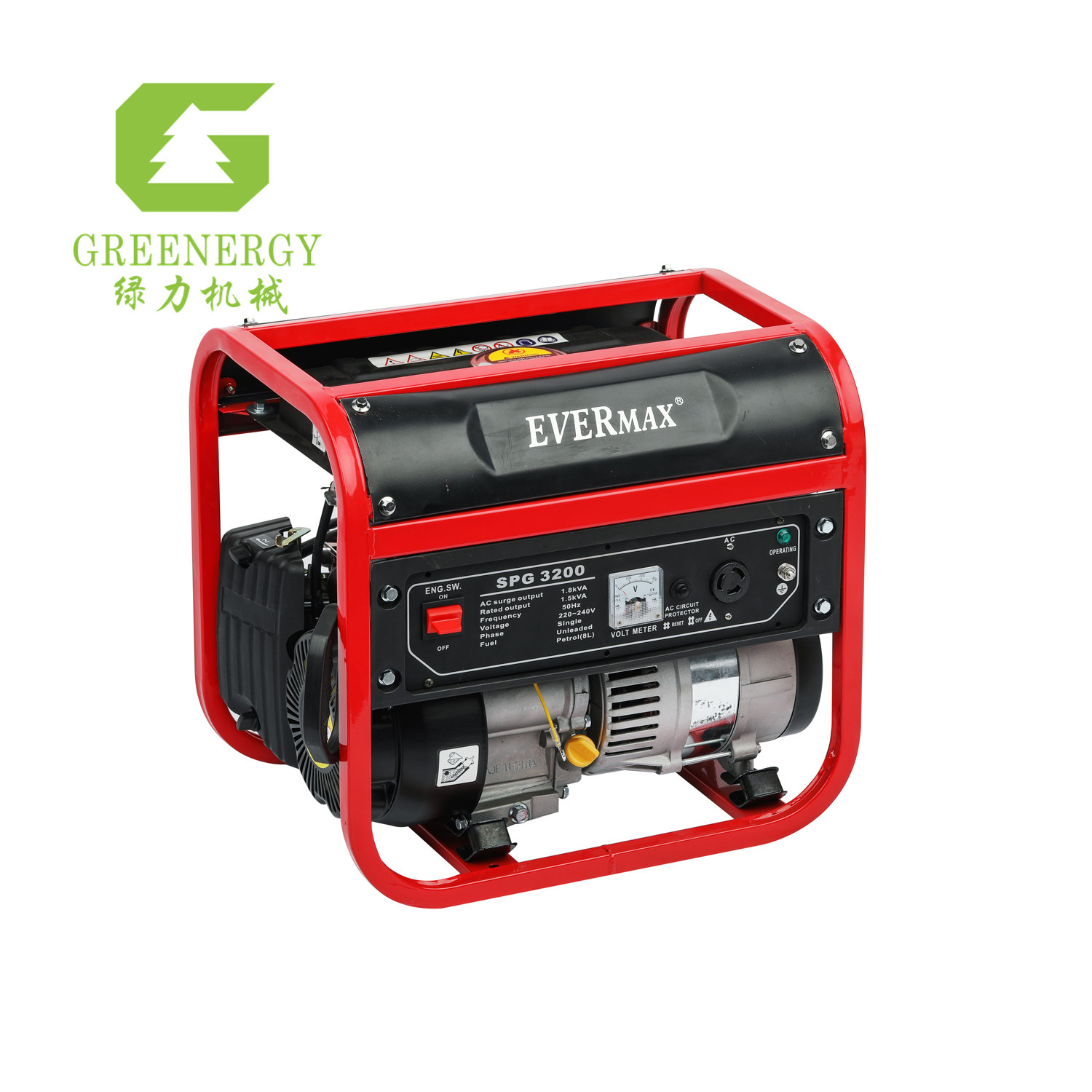 gasoline generator set 1.5kva