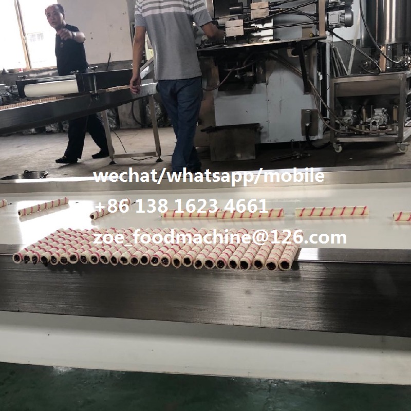 ZH2200-4 wafer cane production line/four working heads wafer rolls machine