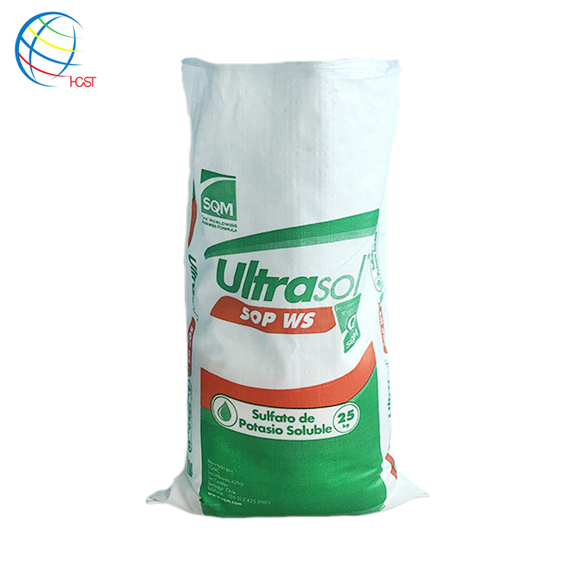 Factory Supply 25kg Plastic Packaging Bags PP woven Sacks for Chemical Fertilizer with Liner Bag